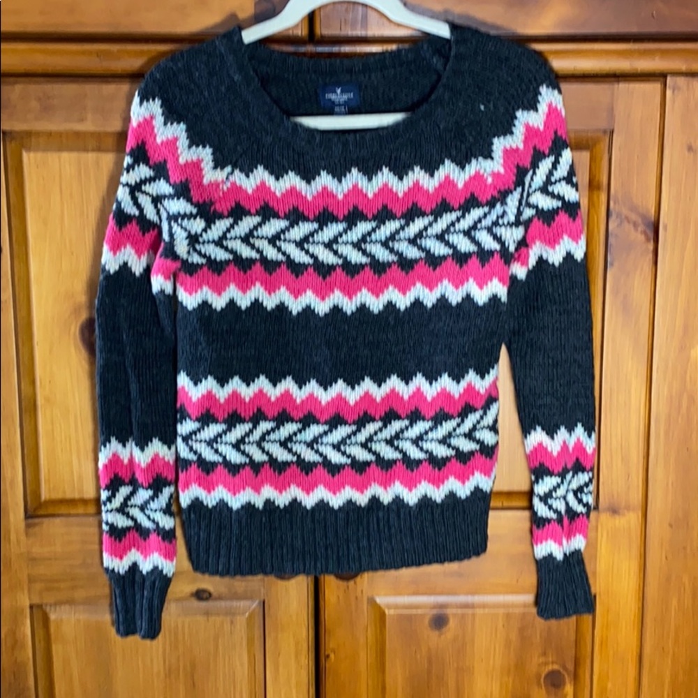 American Eagle Outfitters Cozy Pattern Sweater